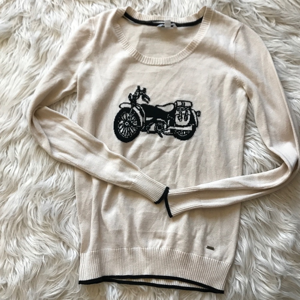 VOLCOM motorcycle knit sweater